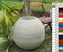 Ver imagem 2 de Vaso Planta 60x60 Esférico Rústico Polietileno - AREIA 001