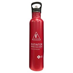 Garrafa D\'agua Inox Extintor Mate Sua Sede 1l - 1