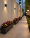 Ver imagem 3 de Vaso Planta 100x30 Jardineira Floreira Polietileno - Ferrugem 017