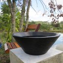 Ver imagem 2 de Vaso Planta 40x15 Bacia de Mesa Polietileno - PRETO 002