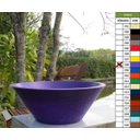 Ver imagem 1 de Vaso Planta 40x15 Bacia de Mesa Polietileno - LILAS VIOLETA 008