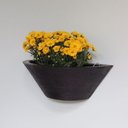 Ver imagem 2 de Vaso Planta 40x15 Parede Polietileno - CINZA CIMENTO 004