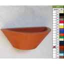 Ver imagem 1 de Vaso Planta 40x15 Parede Polietileno - TERRACOTA 016