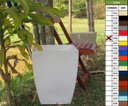 Ver imagem 2 de Vaso Planta 45x35 Moderno Trapézio Polietileno - BRANCO 006