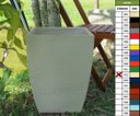 Ver imagem 2 de Vaso Planta 45x35 Moderno Trapézio Polietileno - BEGE CASTANHA 012