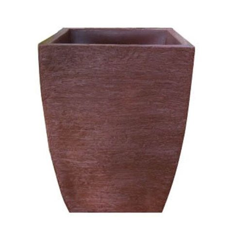Vaso Planta 45x35 Moderno Trapézio Polietileno - FERRUGEM 017