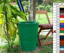 Ver imagem 1 de Kit 2 Vaso Planta 50x40 Redondo Cônico Polietileno - VERDE BANDEIRA 011