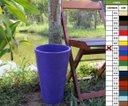 Ver imagem 1 de Vaso Planta 35x25 Redondo Cônico Polietileno - LILAS VIOLETA 008