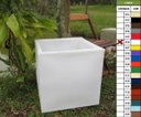 Ver imagem 1 de Vaso Planta 50x50 Quadrado Polietileno - BRANCO 006