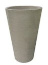 Ver imagem 1 de Kit 2 Vaso Planta 75x50 Redondo Cônico Polietileno - AREIA 001