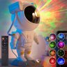 Projetor Astronauta Luzes Estrela Galaxia Espaço Decoraçao Usb Mesa Cabeceira Quarto Sala Casa AB.MI - 2