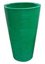 Ver imagem 1 de Kit 2 Vaso Planta 75x50 Redondo Cônico Polietileno - VERDE BANDEIRA 011