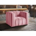 Ver imagem 3 de Poltrona Mona Cor Suede Rosa