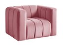 Ver imagem 1 de Poltrona Mona Cor Suede Rosa