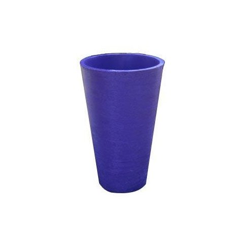 Vaso Planta 35x25 Redondo Cônico Cachepot Polietileno - LILAS VIOLETA 008
