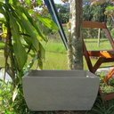 Ver imagem 2 de Kit 2 Vaso Planta 50x25 Jardineira Floreira Polietileno - AREIA 001