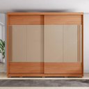 Ver imagem 2 de Guarda Roupa Casal Roma 2 Portas 6 Gavetas Marrom Caemmun