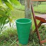 Vaso Planta 35x25 Redondo Cônico Cachepot Polietileno - VERDE BANDEIRA 011 - 3