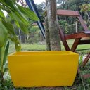 Ver imagem 2 de Kit 2 Vaso Planta 50x25 Jardineira Floreira Polietileno - AMARELO GIRASSOL 007