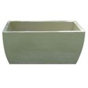 Ver imagem 1 de Kit 2 Vaso Planta 50x25 Jardineira Floreira Polietileno - BEGE CASTANHA 012
