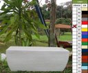 Ver imagem 1 de Vaso Planta 80x30 Jardineira Floreira Polietileno - BRANCO 006