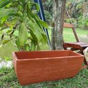 Ver imagem 2 de Vaso Planta 80x30 Jardineira Floreira Polietileno - TERRACOTA 016