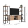 Rack com Estante Industrial Cubic Montana - 3