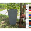Ver imagem 1 de Vaso Planta 60x40 Trapézio Rústico Polietileno