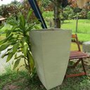 Ver imagem 2 de Vaso Planta 90x45 Moderno Trapézio Polietileno