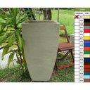 Ver imagem 1 de Vaso Planta 90x45 Moderno Trapézio Polietileno