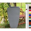 Ver imagem 1 de Vaso Planta 90x45 Moderno Trapézio Polietileno