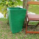 Ver imagem 3 de Vaso Planta 60x40 Trapézio Rústico Polietileno