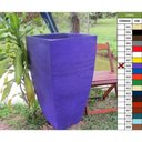 Ver imagem 1 de Vaso Planta 90x45 Moderno Trapézio Polietileno