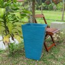 Ver imagem 2 de Vaso Planta 60x40 Trapézio Rústico Polietileno