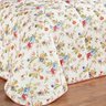 Kit Enxoval Queen Heros Floral Vermelho Ione Enxovais 4 peças - 5