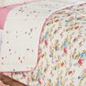 Kit Enxoval Queen Heros Floral Vermelho Ione Enxovais 4 peças - 4