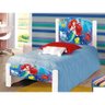 Cama Infantil Solteiro Adesivada Pequena Sereia - 1
