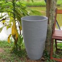 Ver imagem 2 de Vaso Planta 65x40 Oval Moderno Polietileno