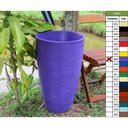 Ver imagem 1 de Vaso Planta 65x40 Oval Moderno Polietileno