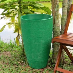 Vaso Planta 65x40 Oval Moderno Polietileno - 2