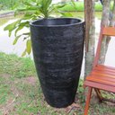 Ver imagem 2 de Vaso Planta 80x50 Oval Moderno Polietileno