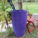 Ver imagem 2 de Vaso Planta 80x50 Oval Moderno Polietileno