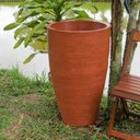 Ver imagem 2 de Vaso Planta 80x50 Oval Moderno Polietileno