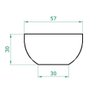 Vaso Planta 60x30 Bacia Polietileno - 4