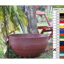Ver imagem 2 de Vaso Planta 60x30 Bacia Polietileno
