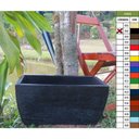 Ver imagem 2 de Vaso Planta 50x25 Jardineira Floreira Polietileno