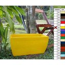Ver imagem 1 de Vaso Planta 50x25 Jardineira Floreira Polietileno