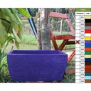 Ver imagem 3 de Vaso Planta 50x25 Jardineira Floreira Polietileno