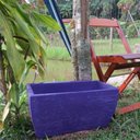 Ver imagem 2 de Vaso Planta 50x25 Jardineira Floreira Polietileno