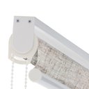 Ver imagem 2 de Persiana Rolo Blackout Robust Linho 140 (L) x 160 (A) cm 100% Escuro Cortina Roller 1,40 X 1,60 m